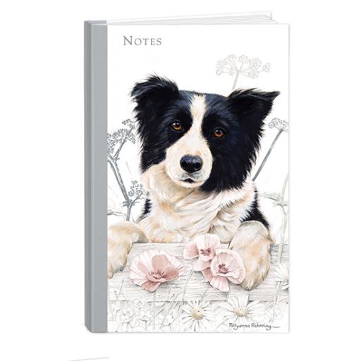 Pollyanna Pickering Stationery - Hardcover Notebook (A5 - Border Collie)