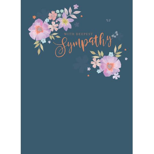 Sympathy Card - Floral