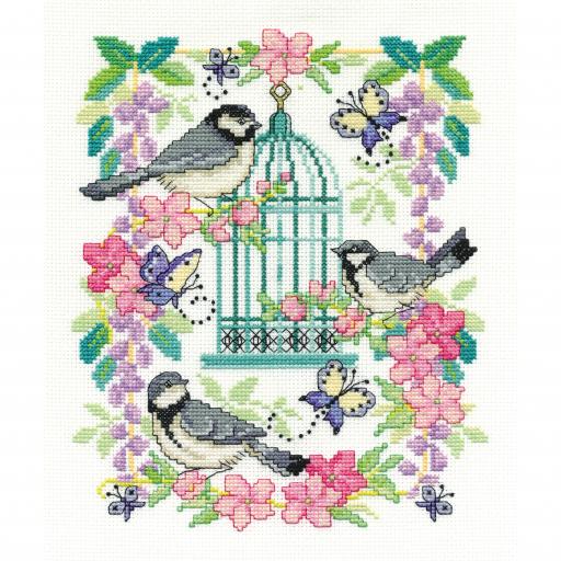 Oriental Birdcage Embroidery Kit