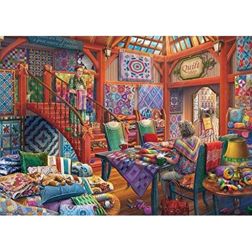 The Quilt Shop 1000 Piece Jigsaw