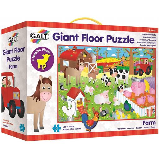 Giant Floor Puzzle - Farm