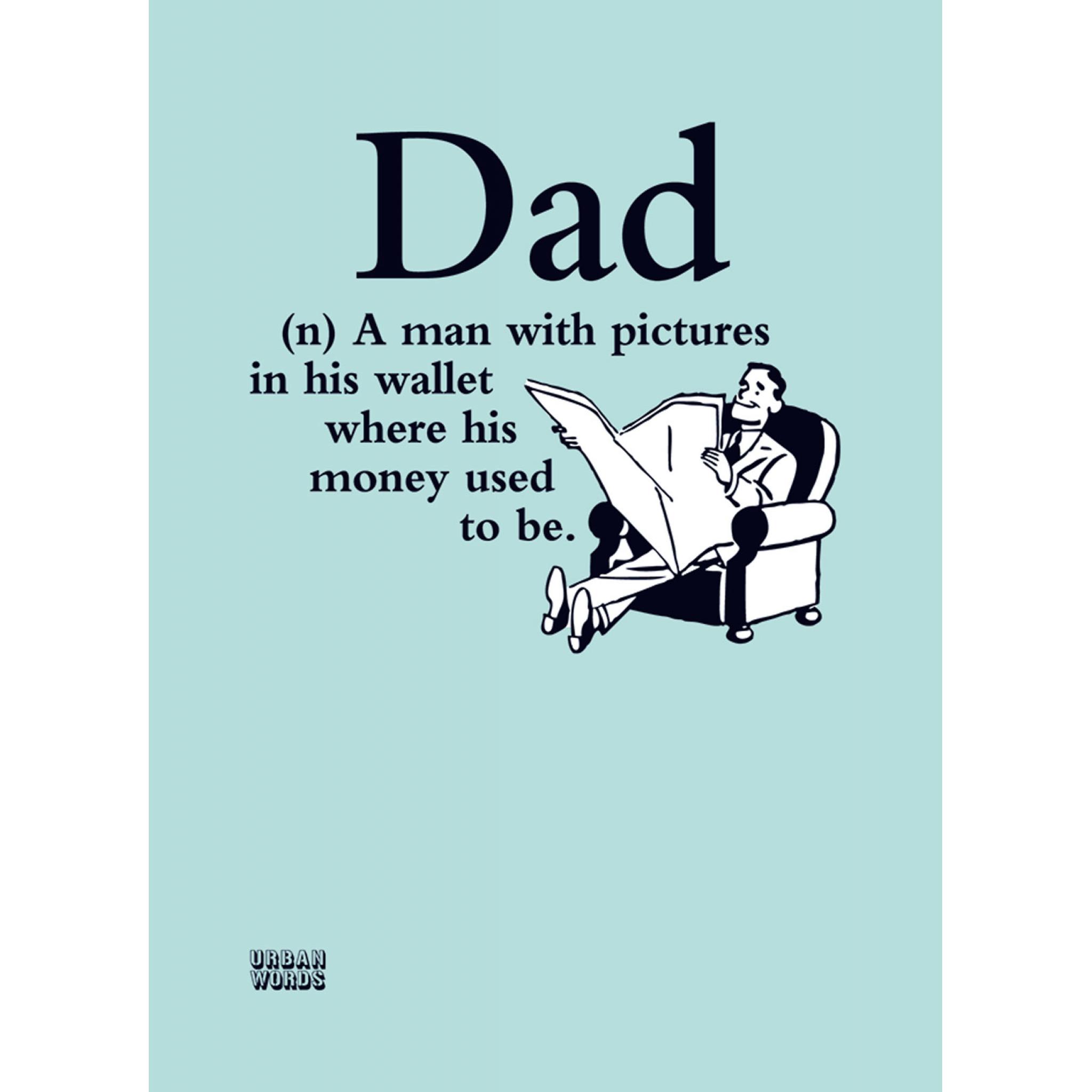 Urban Words Card Collection Dad