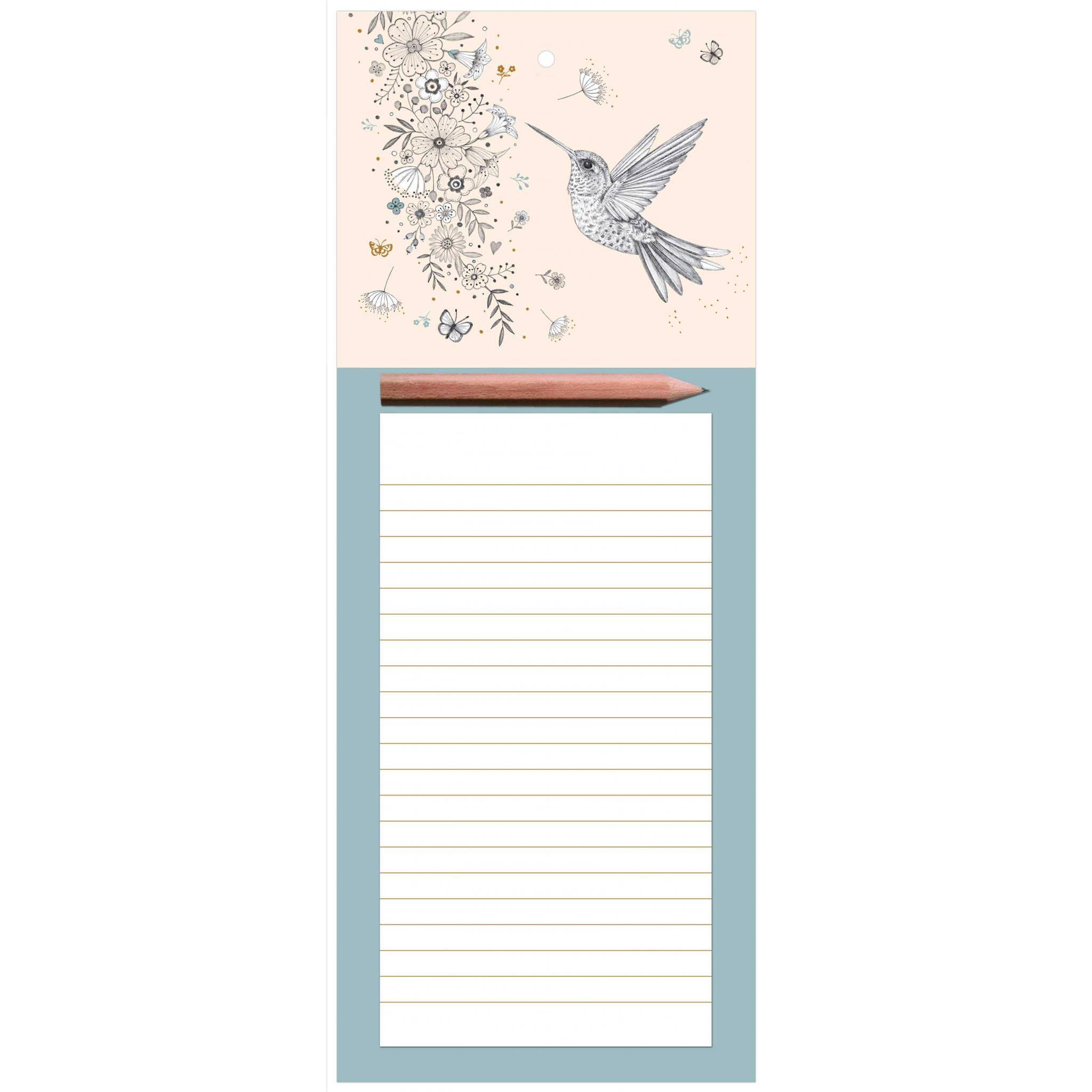 Memo Pad Hummingbird