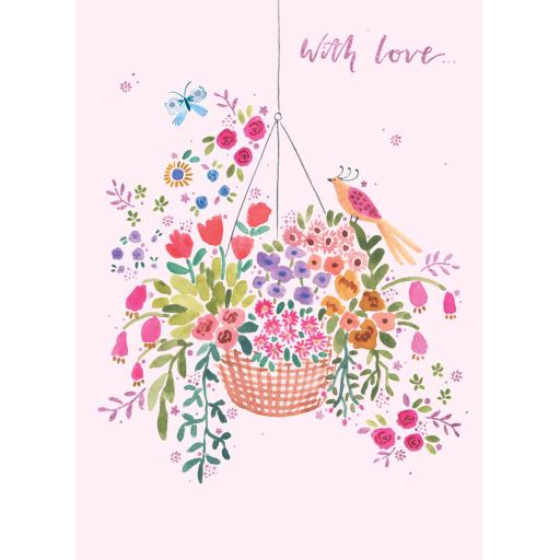 Marie Curie Happy Days Card Collection - Flower Basket