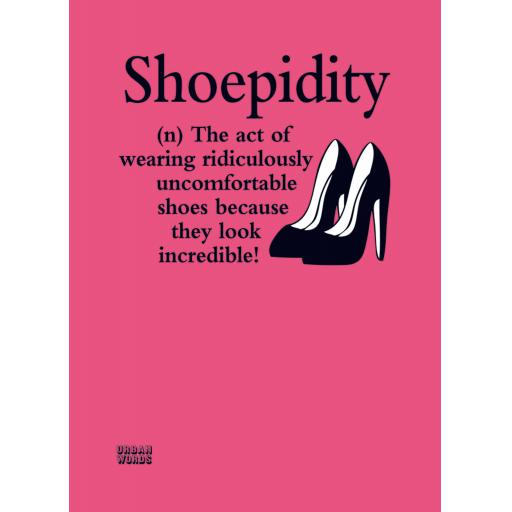 Urban Words Card Collection - Shoepidity