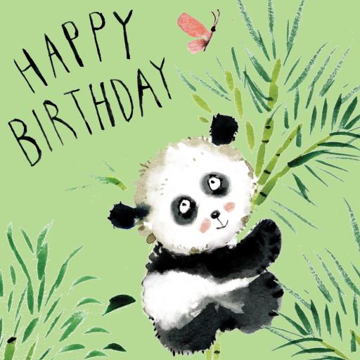 Fizzle Pop Card Collection - Happy Birthday Panda