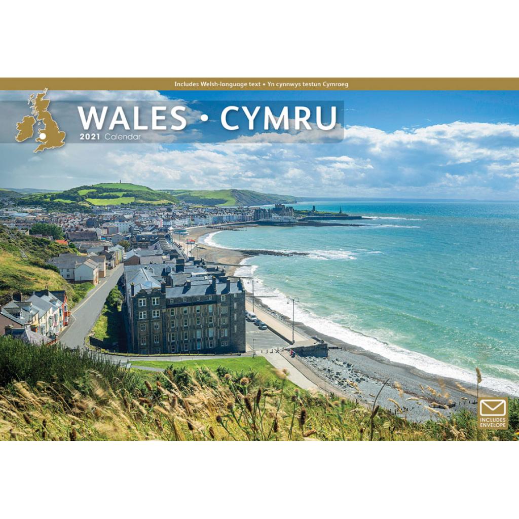 Wales 2020 A4 Calendar