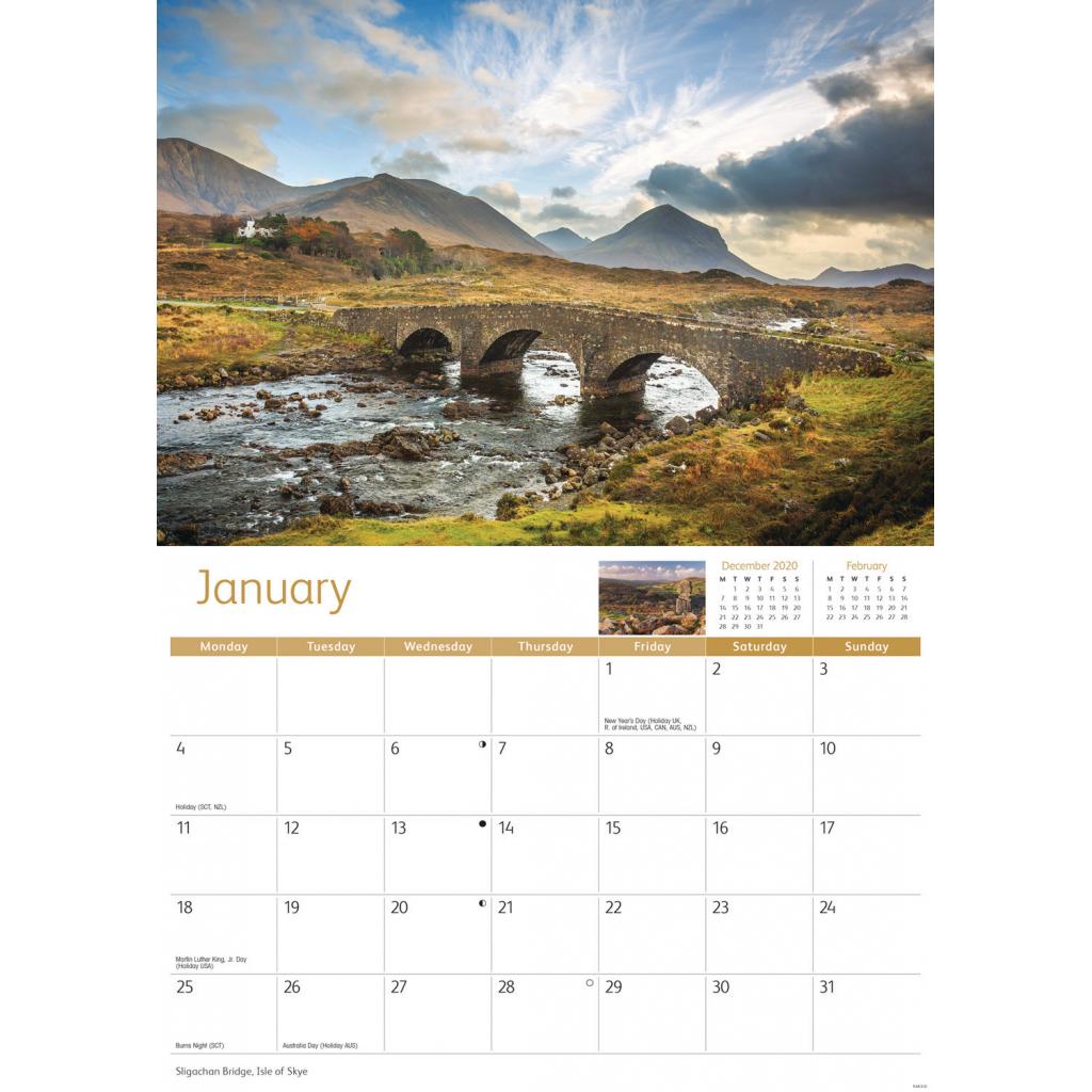 Rural Britain 2020 A4 Calendar