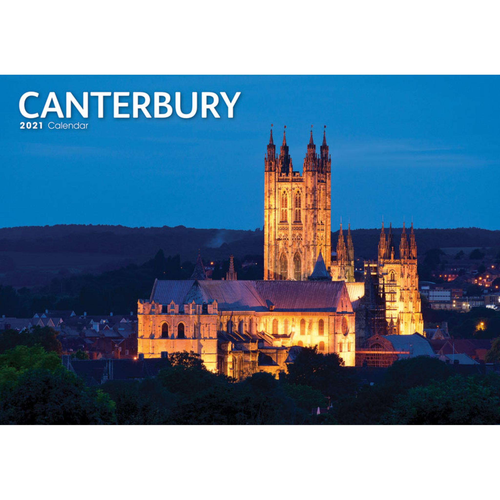 Canterbury 2020 A4 Calendar