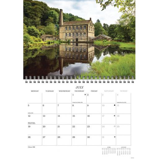 West Yorkshire 2020 Calendar (A5)