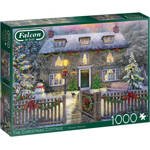 The Christmas Cottage 1000 Piece Jigsaw