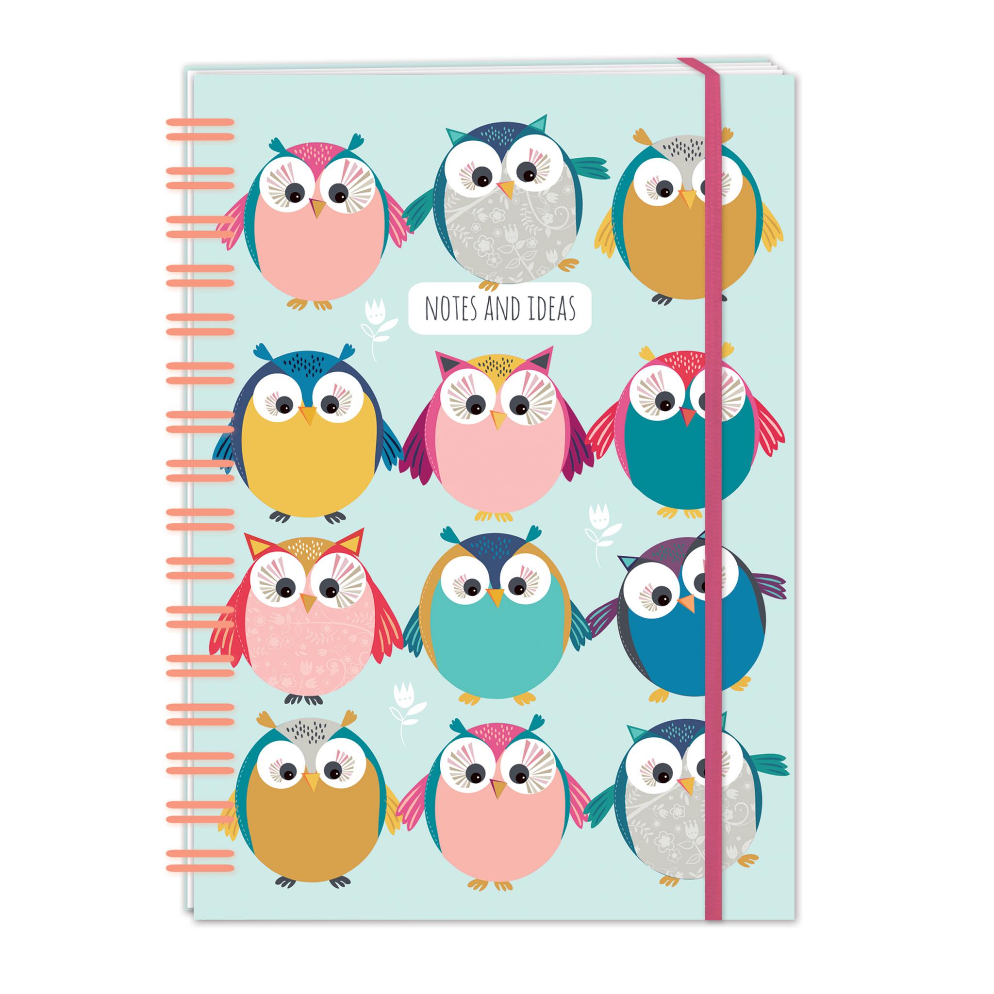 Little Owls Stationery A5 Hardcover Notebook