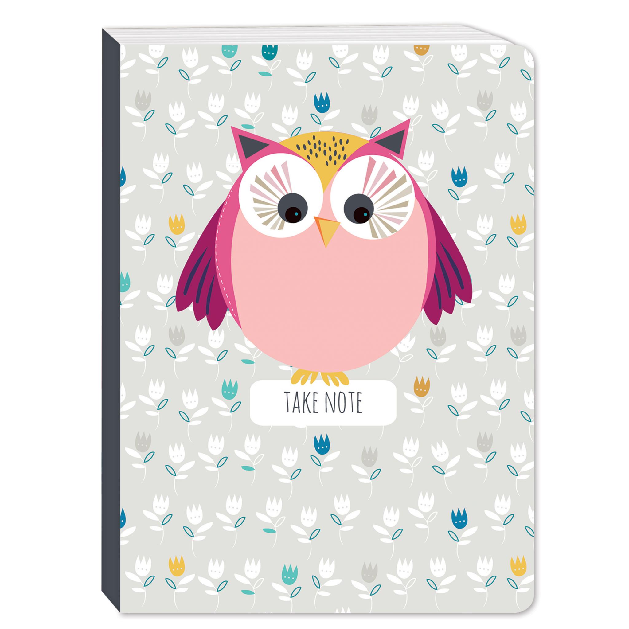 Little Owls Stationery A6 Chunky Notebook