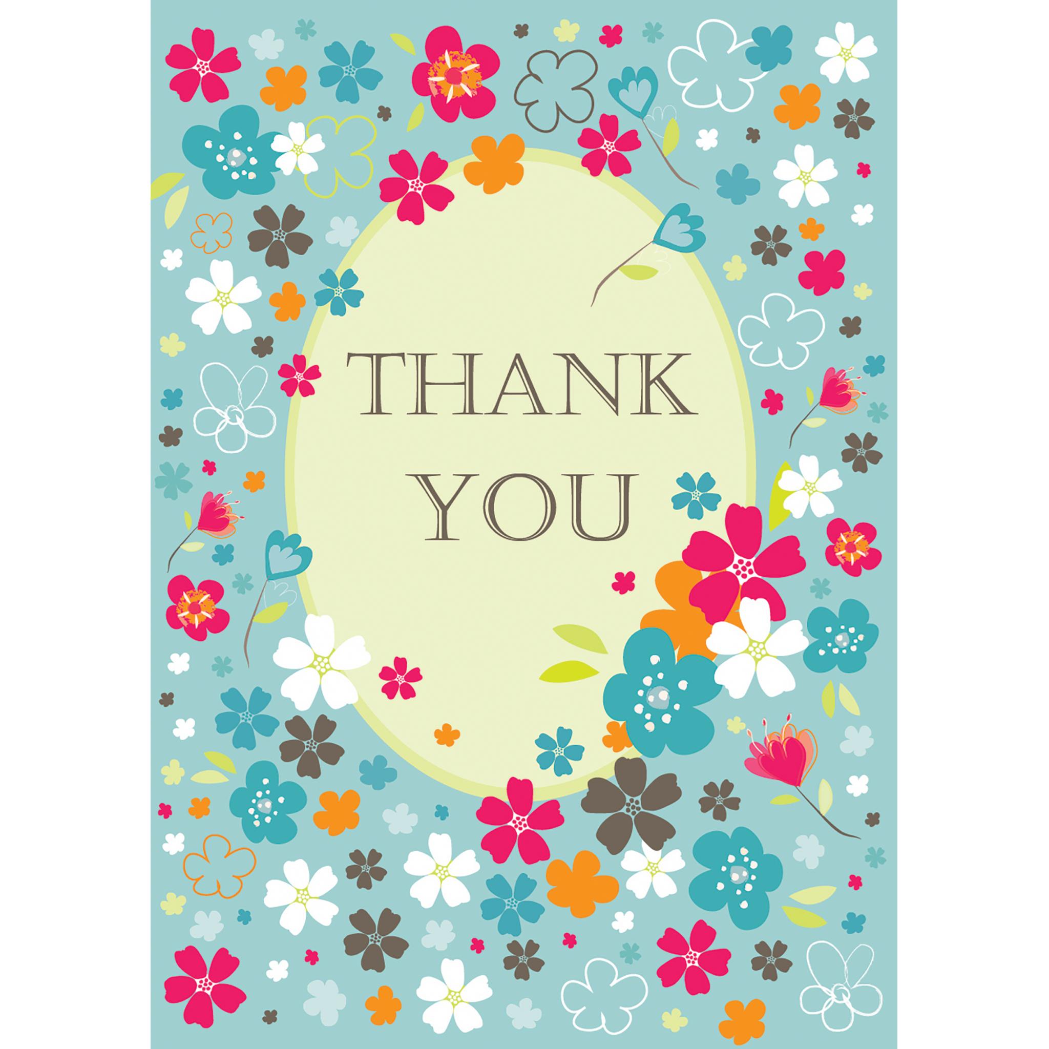 Notecard Pack - Thank You Flowers