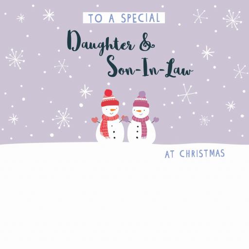 Christmas Card (Single) - Daughter & Son In Law