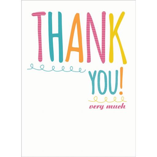 Thank You Card - Thank You Text