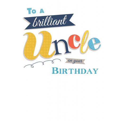 Family Circle Card - Text (Uncle)