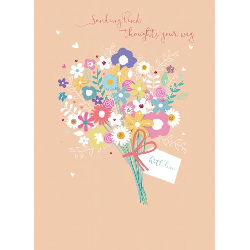 Get Well Soon Card - Floral