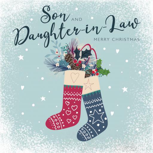 Christmas Card (Single) - Son & Daughter In Law