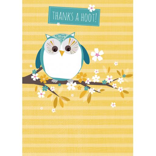 Mini Notecard Pack (5 Cards) - Little Owl