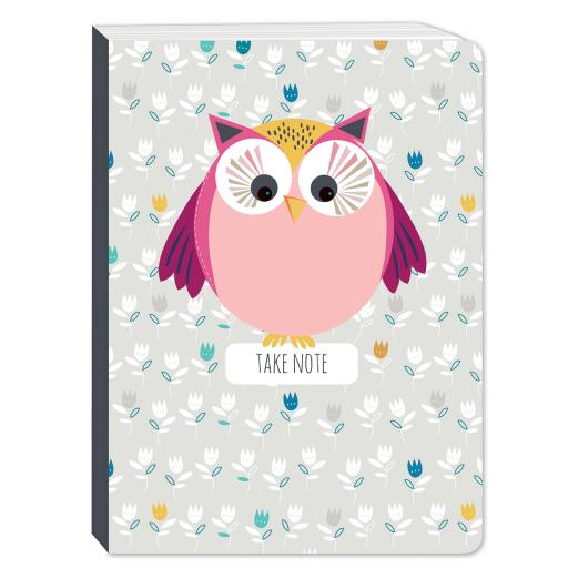 Little Owls Stationery - A6 Chunky Notebook