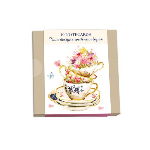 Notecard Wallets (10 Cards) - Teacups & Herbs