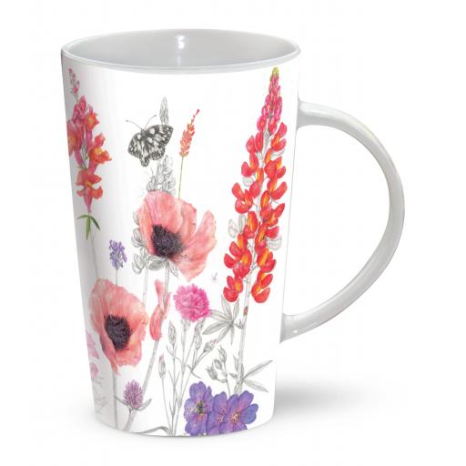 Latte Mug - Beautiful Florals