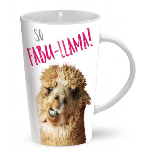 Latte Mug - Fabu-Llama