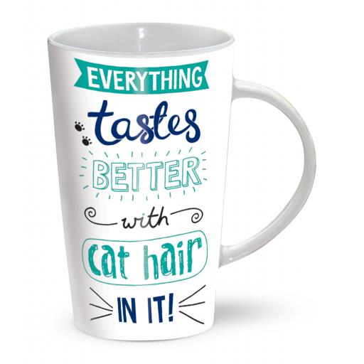 Latte Mug - Cat Hair