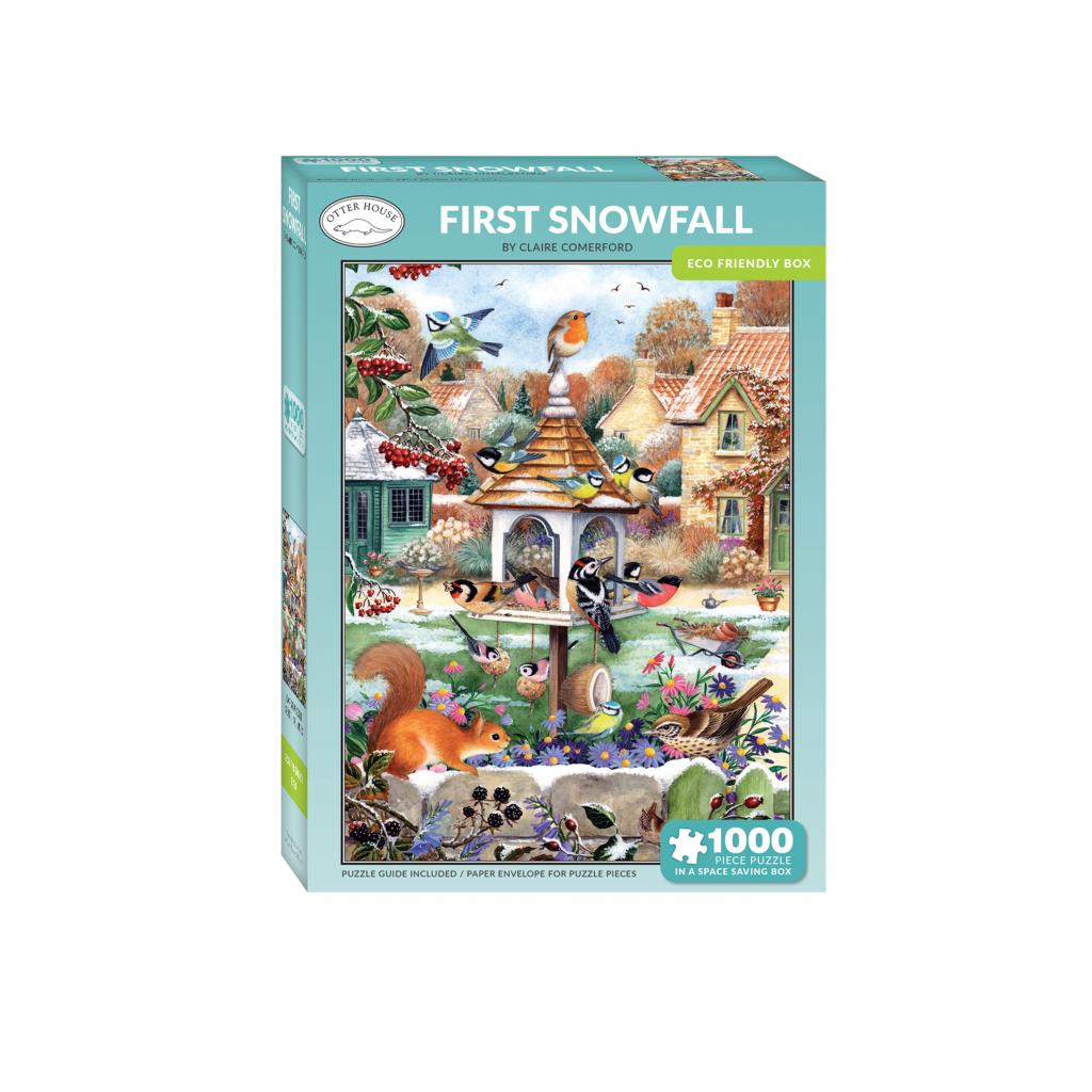 Rectangular Jigsaw First Snowfall 