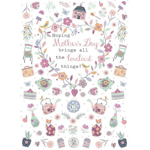 Mother's Day Card - Lovely Things In Heart