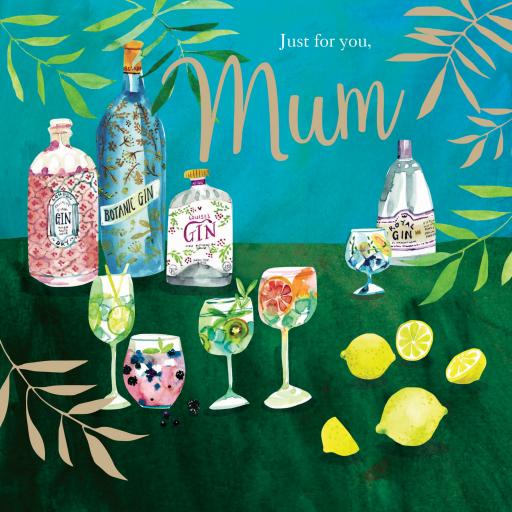 Mother's Day Card - Gin & Lemons