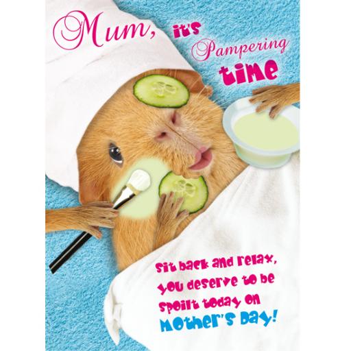 Mother's Day Card - Spa Time