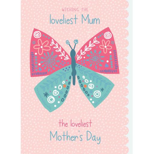 Mother's Day Card - Butterfly