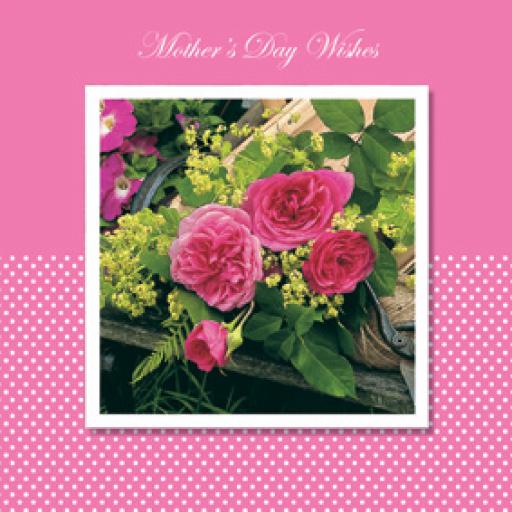 Mother's Day Card - Pink Flowers