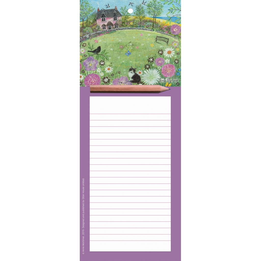 Memo Pad Pink Cottage