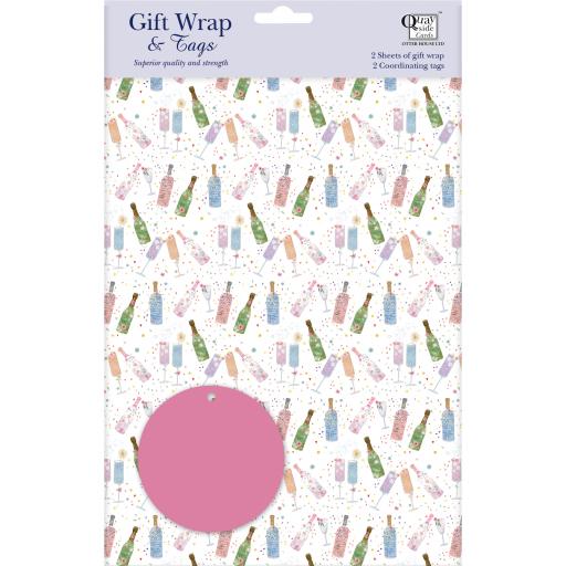 Gift Wrap &amp; Tags - Fizz &amp; Confetti