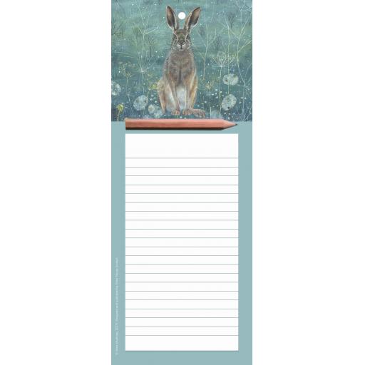 Magnetic Memo Pad - Enchanted Hare