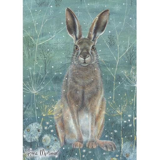 Mini Notecard Pack (6 Cards) - Enchanted Hare