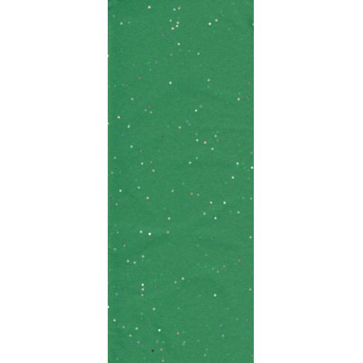 Christmas Tissue Paper Pack - Emerald (3 Sheets)