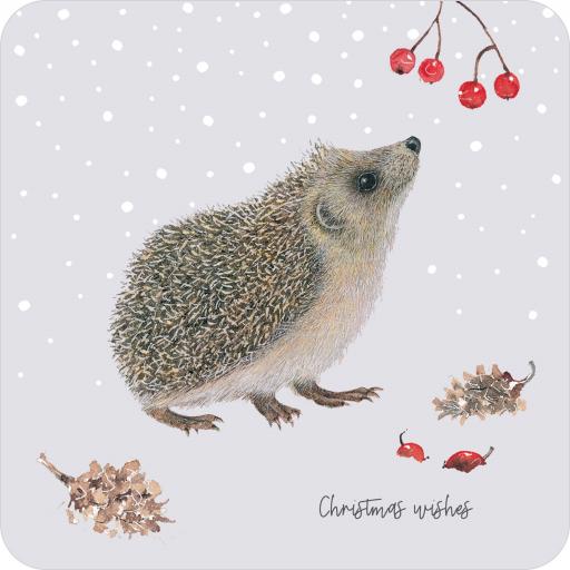 Luxury Christmas Card Pack - Snowflakes & Berries