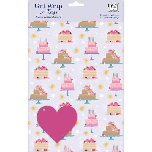 Gift Wrap & Tags - Cakes