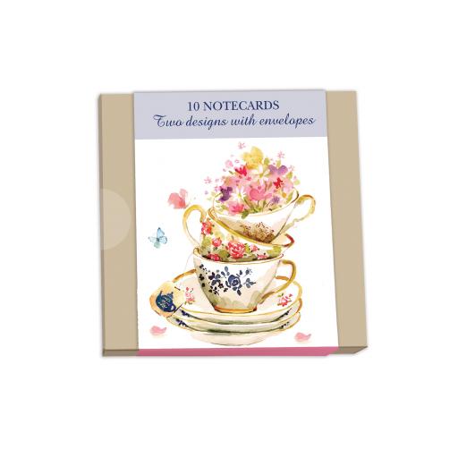 Notecard Wallets (10 Cards) - Teacups & Herbs