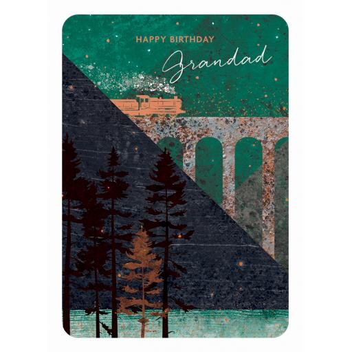 Family Circle Card - Midnight Train (Grandad)