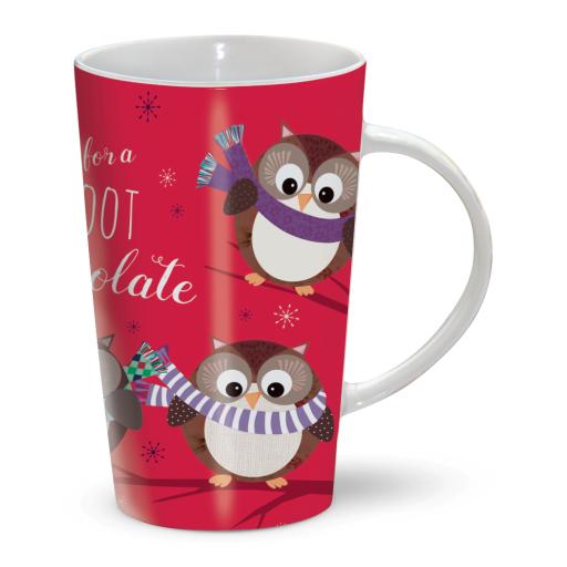Chocolatte Mugs - Cosy Winter Owls