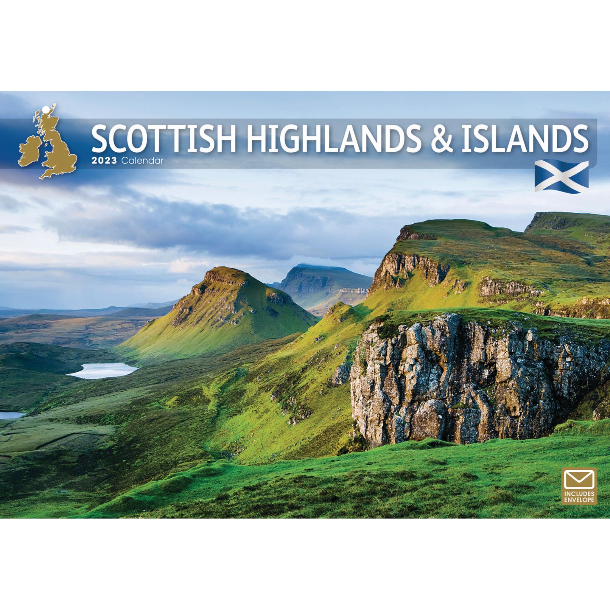 Scottish Highlands & Islands A4 Calendar 2023