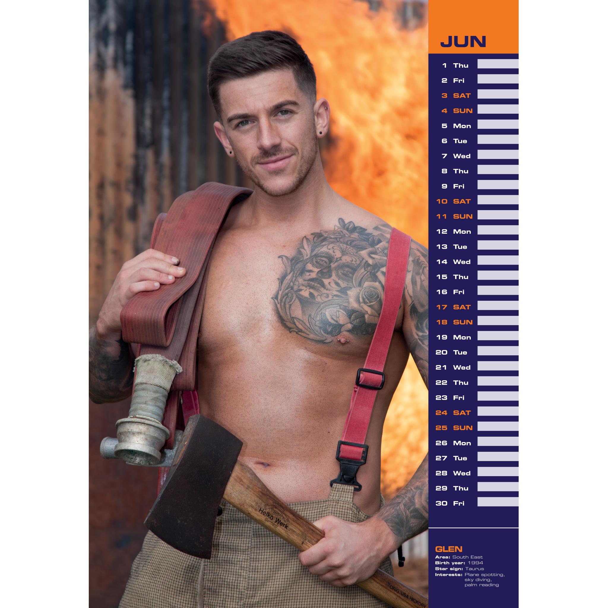 Firefighters A3 Calendar 2023