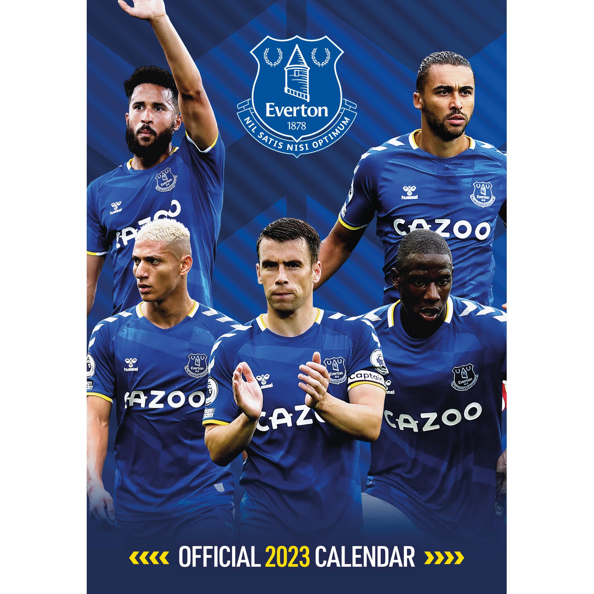 Everton FC A3 Calendar 2023