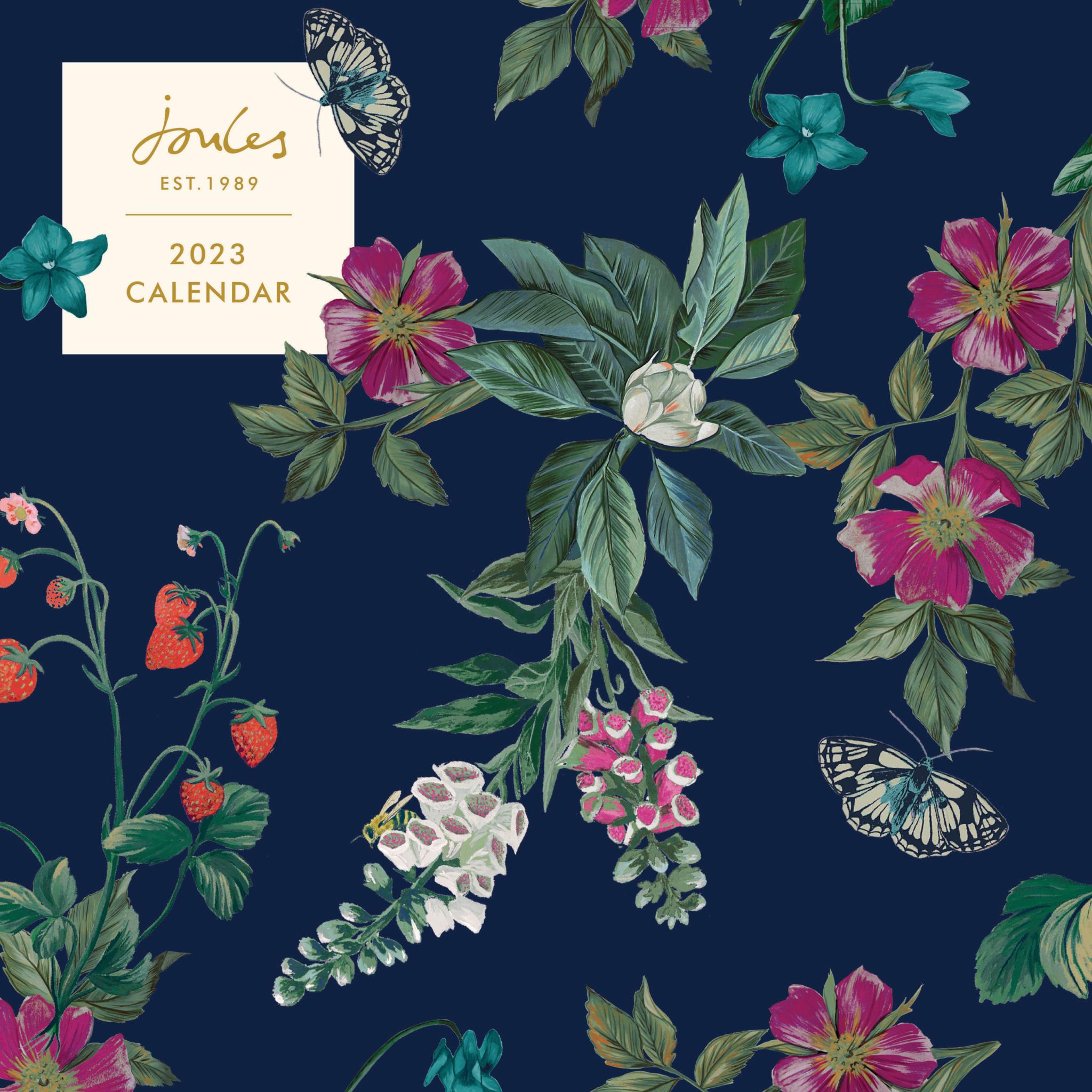 Joules Floral Wall Calendar 2023