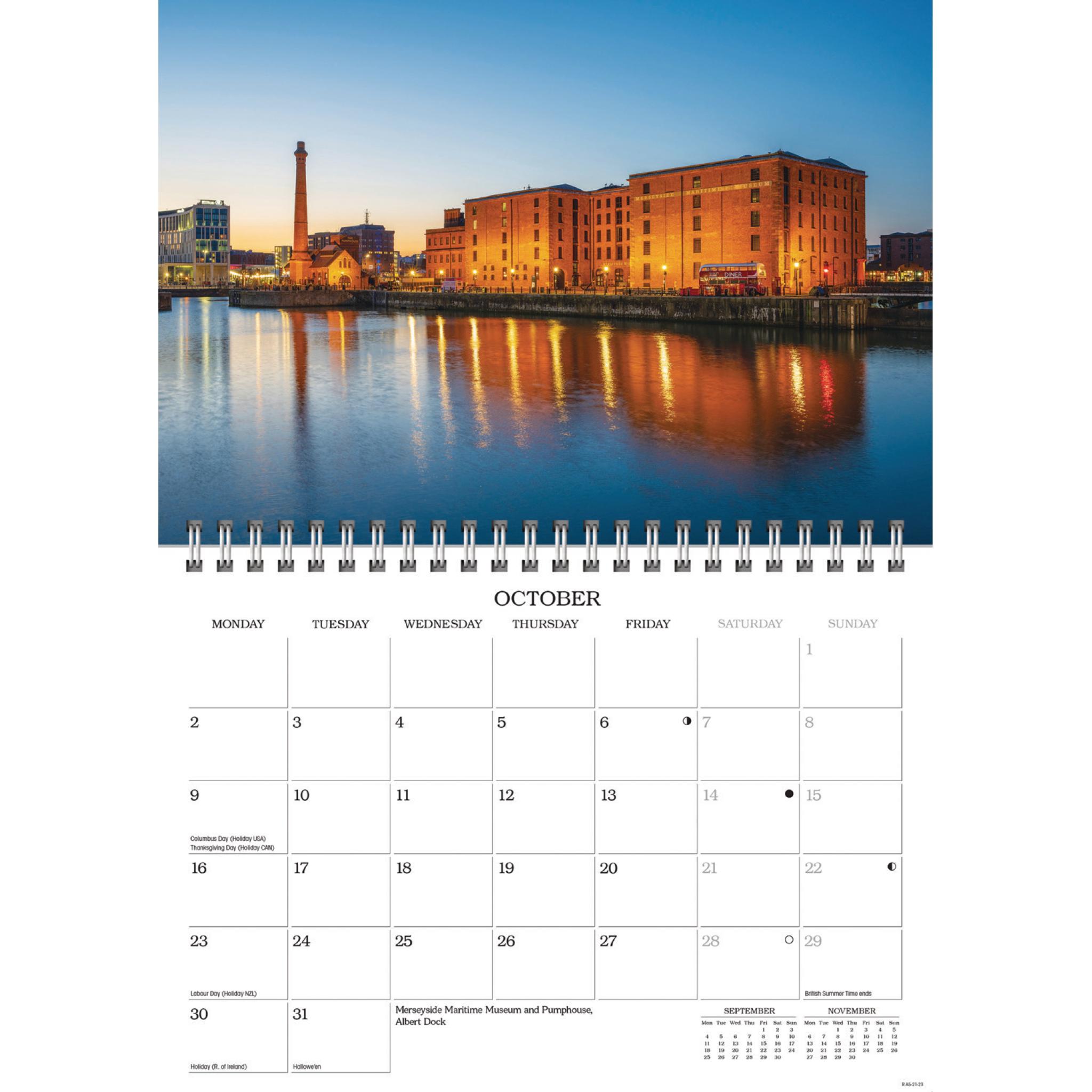 Liverpool A5 Calendar 2023